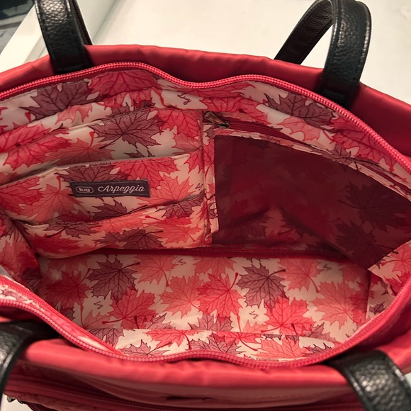 Lug Arpeggio Tote Bag Rust Color - Picture 9 of 12